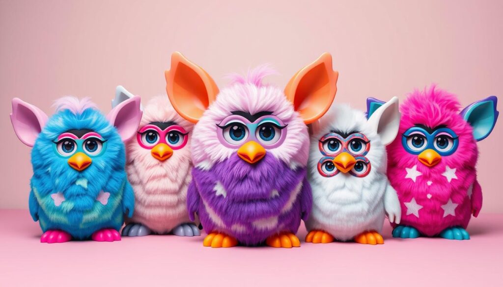 Image of the new 2023 Furby models