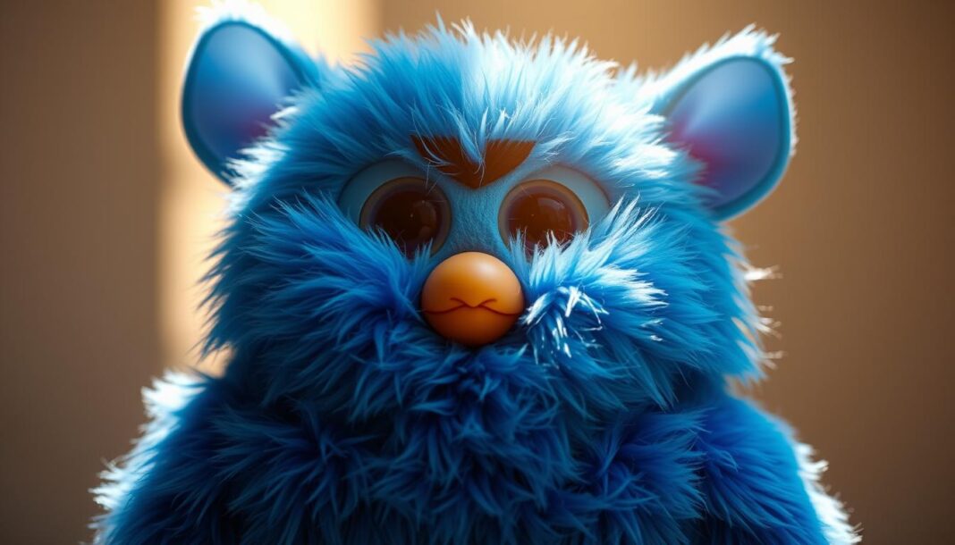 blue furby