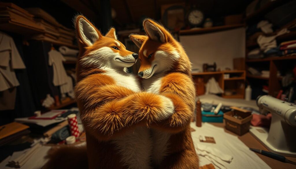 fursuit breeding process