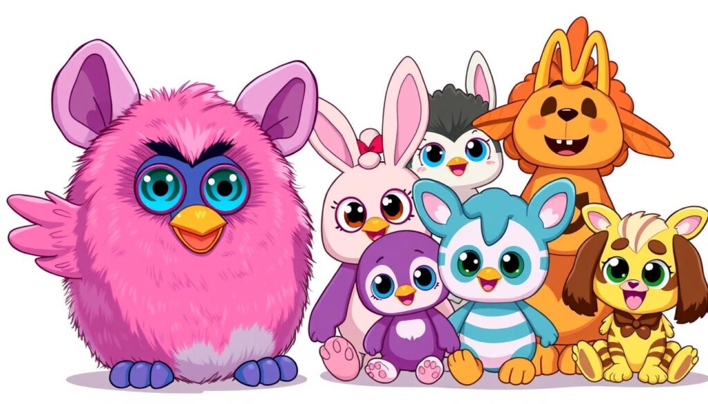 talking furby mcdonalds toy