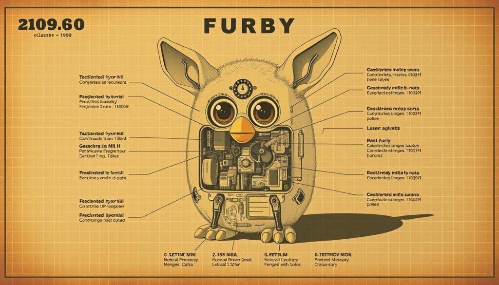 vintage Furby technical specifications