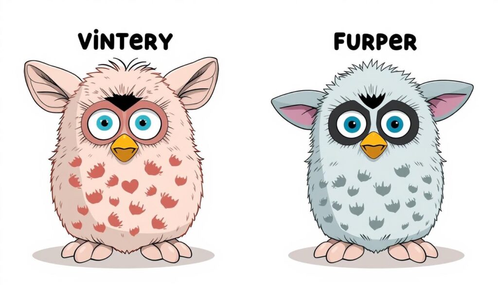 vintage furby for sale